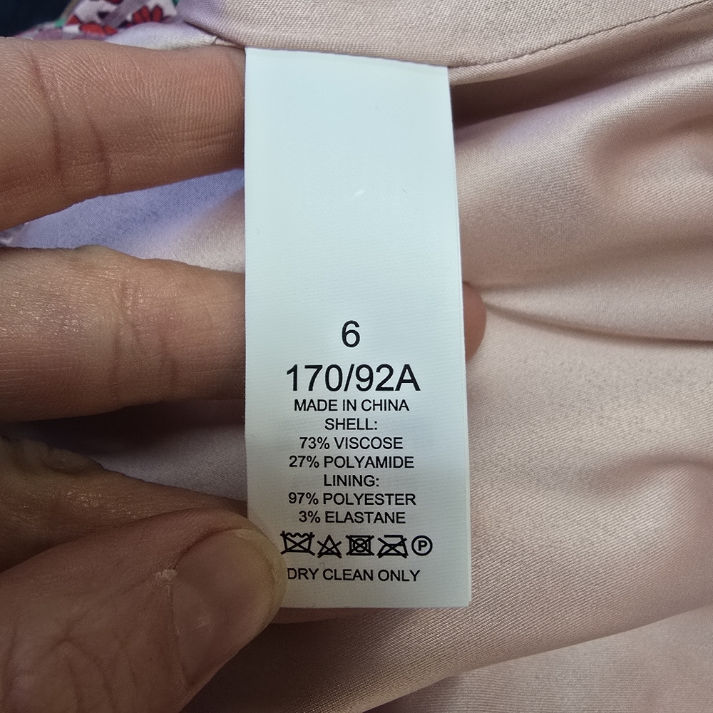 kate spade Pink Floral Burnout Midi Dress - Picture 12 of 13